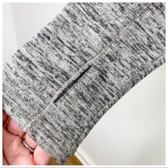 Athleta | Gray Funnel Long Sleeve Hooded Sweatshirt XS - Picture 6 of 16